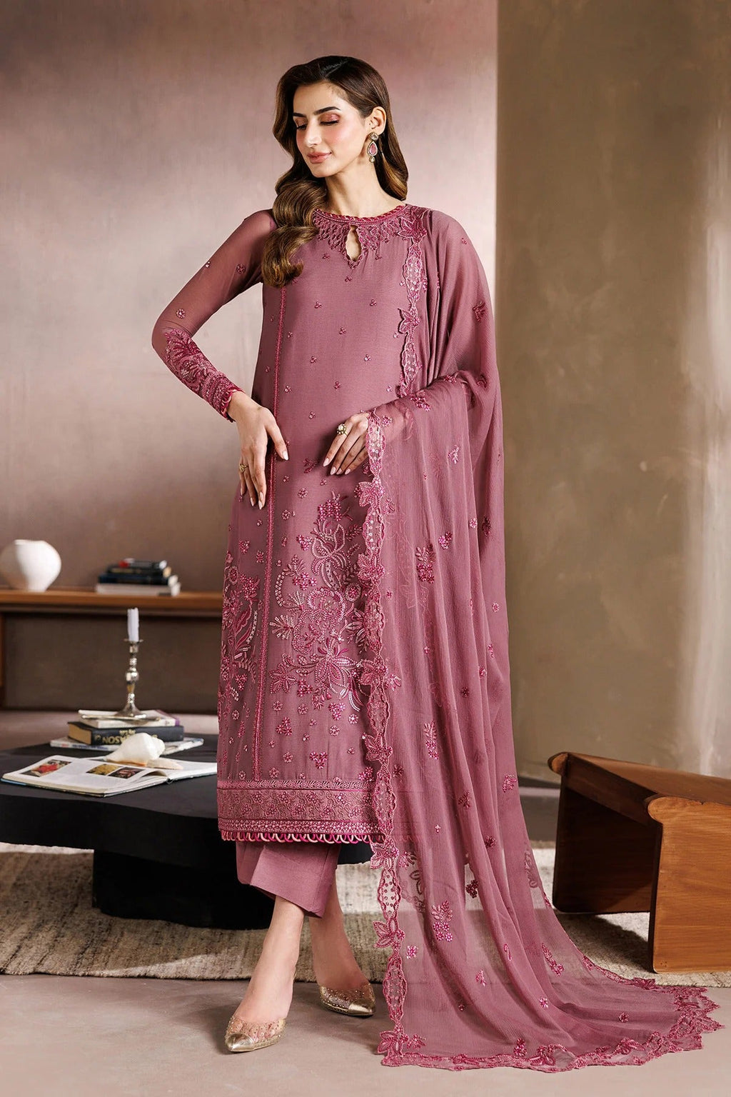 ZYR-SAAZ-04 | Zayrah | Zarif - Portia Fabrics