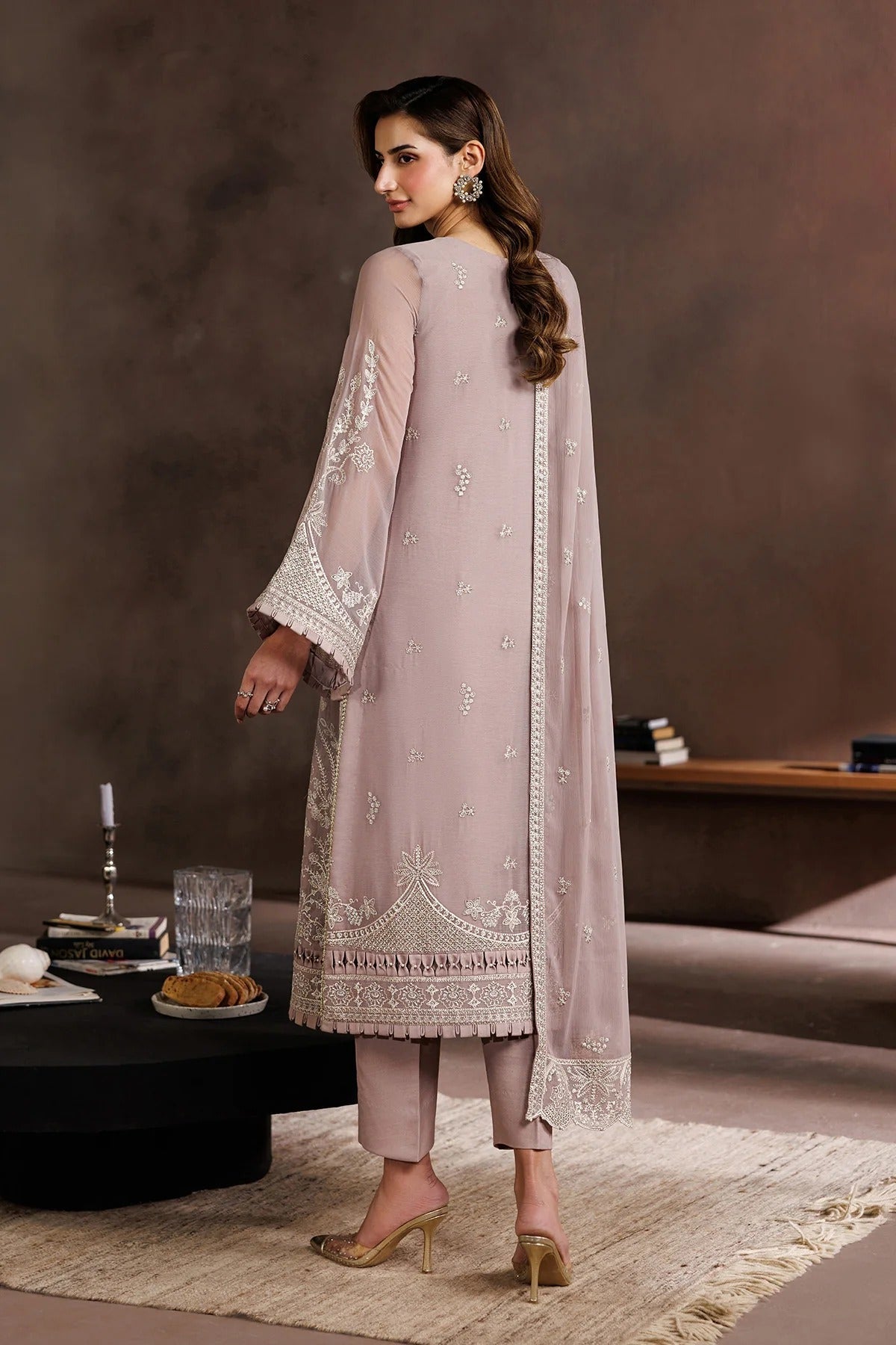 ZYR-SUNEHRI-08 | Zayrah | Zarif - Portia Fabrics