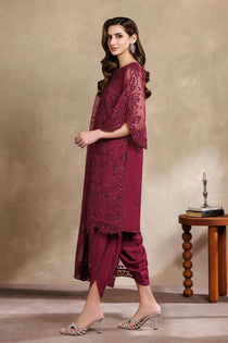 ZYR-SURKH-01 | Zayrah | Zarif - Portia Fabrics